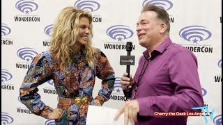 Tubi's TITANIC 666 INTERVIEW: AnnaLynne McCord, WONDERCON 2022, CHERRY THE GEEK TV