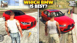 NEW BMW IN INDIAN BIKE DRIVING 3D VS GTA 5 | INDIAN BIKE DRIVING 3D | GTA 5