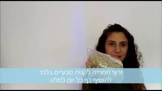 אתגר הויטמינים - יהיו מזונותיך תרופותיך - שירלי יוסף שיר לטבע