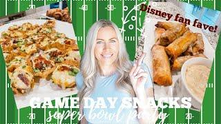 *NEW* GAME DAY SNACKS // SUPER BOWL FOOD + DISNEY FAN FAVE MK SNACK!