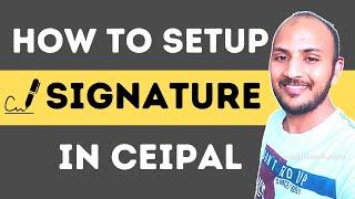 How to set up signature in CEIPAL for US Recruiters | Lesson - 1 | @usitrecruit