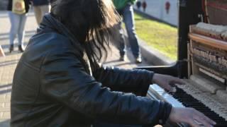 Kiev street piano. Stop russian agression in Ukraine! Stop russian killers!