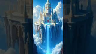 Heavenly Palace in the Clouds  #starrynights #starrynight #jesus #love #jesuschrist #shorts #short