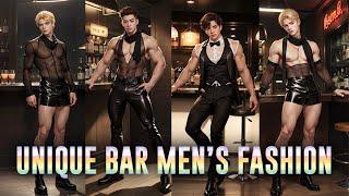 UNIQUE BAR MEN'S FASHION [AI Art Lookbook] #aiart #ailookbook #aimodel