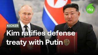 North Korea ratifies mutual defense treaty with Russia | Radio Free Asia (RFA)