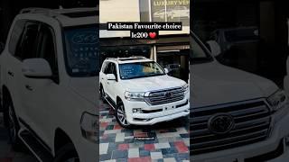 Toyota land cruiser zx 200 series Model 2020 cost around 6 crore in pakistan  #shorts