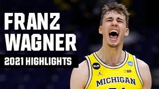 Franz Wagner 2021 NCAA tournament highlights