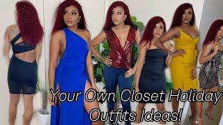 Holiday Lookbook 2021/ Christmas & New Year's Eve Outfit Ideas!