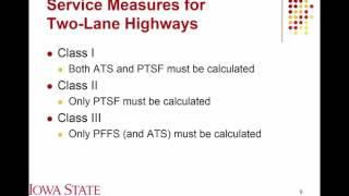 Lecture 07 Two Lane LOS