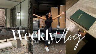 weekly vlog | i finally moved to nyc + new apartment + where ive been  & more | allyiahsface vlog