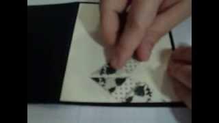 How to make a Chevron Pattern on yor card.