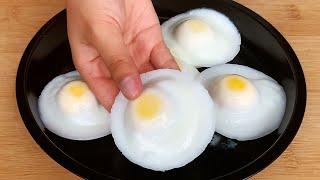 Don’t boil poached eggs directly in water, teach you a trick to keep them tender and not blooming