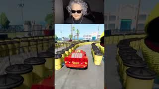  McQueen Funny Cars DRIFT   #shorts #beamngdrive #beamnng #automobile #gaming #grandma