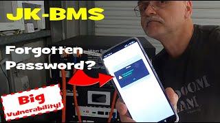 How to generate a new password for your JK-BMS App! Easy as...