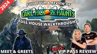 Lake Hickory Haunts OPENING WEEKEND 2024: FULL House POV's, Scare Actors, VIP Pass & More!