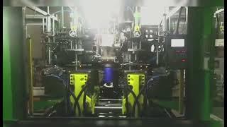4L oil barrel single head extrusion blow molding machine.
