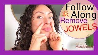 Follow along BEST Facial exercises for Nasolabial foldsSagging Jowls