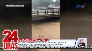 Malakas na hangin, baha at pagguho ng lupa, naranasan sa ilang bahagi ng bansa dahil sa... | 24 Oras