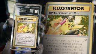 Grading the World's Most Expensive Pokémon Card, the Pokémon Illustrator, with TAG Technology