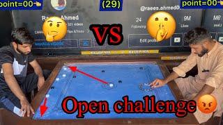 dangerous match enjoy ch aqib (vs) Raees Ahmed huge match unbelievable moment 29 points carrom board