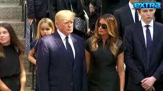 Inside Ivana Trump’s Funeral: Donald, Melania, Ivanka and More Attend