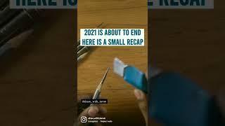 Recap Of 2021 | Draw With Tarun | #shorts  #realism  #sketching #newyear #recapfilm  #art