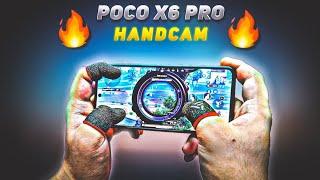 POCO X6 PRO  90 FPS TEST  WITH FPS METER & HANDCAM BGMI / PUBG #pocox6pro #poco