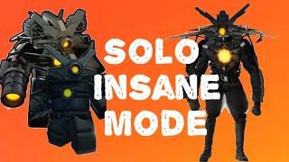 CAN TITAN DRONE MAN SOLO INSANE MODE [Skibidi Tower Defence]