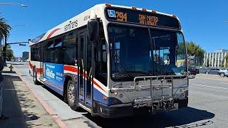 (Good Sound!) SamTrans: 2009 Gillig BRT 40' #439 on Route 294