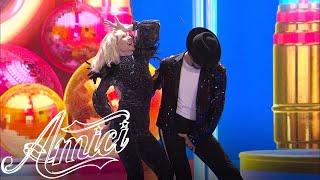 Amici 23 - Lorella Cuccarini ed Emanuel Lo: l'omaggio a Raffaella Carrà e Michael Jackson