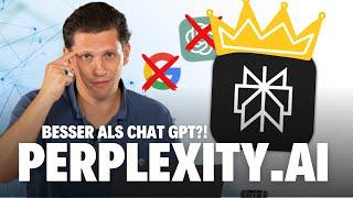 IST DIESES TOOL NOCH BESSER ALS CHAT GPT?! | PERPLEXITY AI