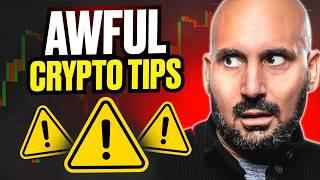 Awful Crypto Tips I was Influenced to try that I Regret