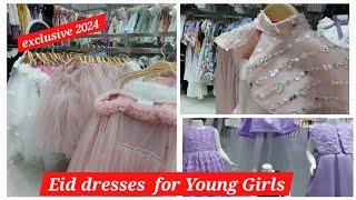 Girls Fancy Dress 2024||baby eid collections  @skhatoon1210