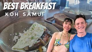 OUR FAVORITE BREAKFAST SPOT IN KOH SAMUI + CHA WENG BEACH & BIG BUDDHA TEMPLE