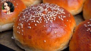 Идеальные Несладкие БУЛОЧКИ | Buns for Burger | Кулинарим с Таней