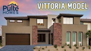 Vittoria Model Home Tour - Carmel Cliff by Pulte Homes in the Redpoint Village of Summerlin