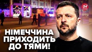 ️Теракт у НІМЕЧЧИНІ! Зеленський ВІДРЕАГУВАВ на трагедію в Магдебурзі. Маск ОШЕЛЕШИВ заявою