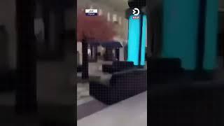 وثّق مقطع فيديو لحظات من الذعر والارتباك التي حدثت للمواطنين في العاصمة القطرية الدوحة