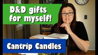 Best DnD Gifts for others and yourself? - Cantrip Candles - Yup I bought them for myself!