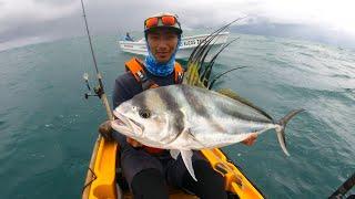 Kayak Fishing for Trophy Sized Roosterfish at Los Buzos