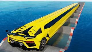Long Cars vs Water Speed Bumps in GTA 5