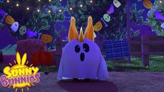 Sunny Bunnies - SPOOKY GHOST! | SEASON 4 COMPILATION | Halloween Cartoons For Kids