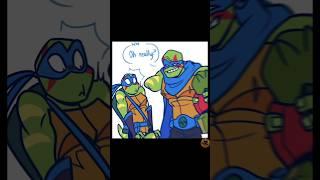 Leo’s fangirl era ||ROTTMNT Comic Dub!!|| #riseofthetmnt #saveriseofthetmnt #rottmntmovie #tmnt