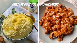 DELICIOUS Creamy Mash Potatoes WITH Chicken Gizzard Recipe?