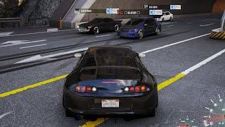 CarX Street PC | 500-800HP Highway Street Racing (Digs/Rolls) - 593HP MK4 Supra Build