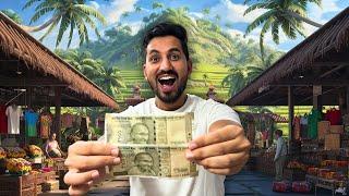 LIVING on Rs 1000 in Bali  (DIFFICULT) |  ₹1000 में BALI में क्या अयगा?