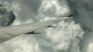 Ultimate Cumulonimbus Cloud Formations | Heavy Turbulence | Virgin Atlantic Dreamliner