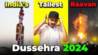 Chandigarh Tallest Ravan 2024 | रावण दहन  | Gareeb Vlogs