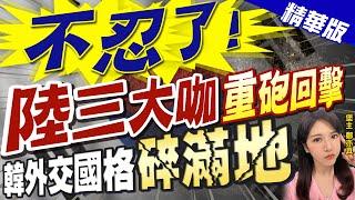 【鄭亦真辣晚報】不忍了! 陸三大咖"重砲回擊" 韓外交國格"碎滿地" @中天新聞CtiNews  精華版