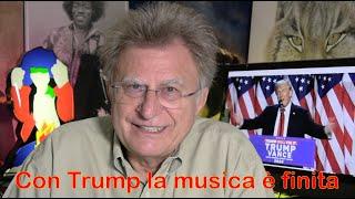 La vittoria di Trump è la fine della Musica come importanza sociale e del Mangiafuoco di Bennato